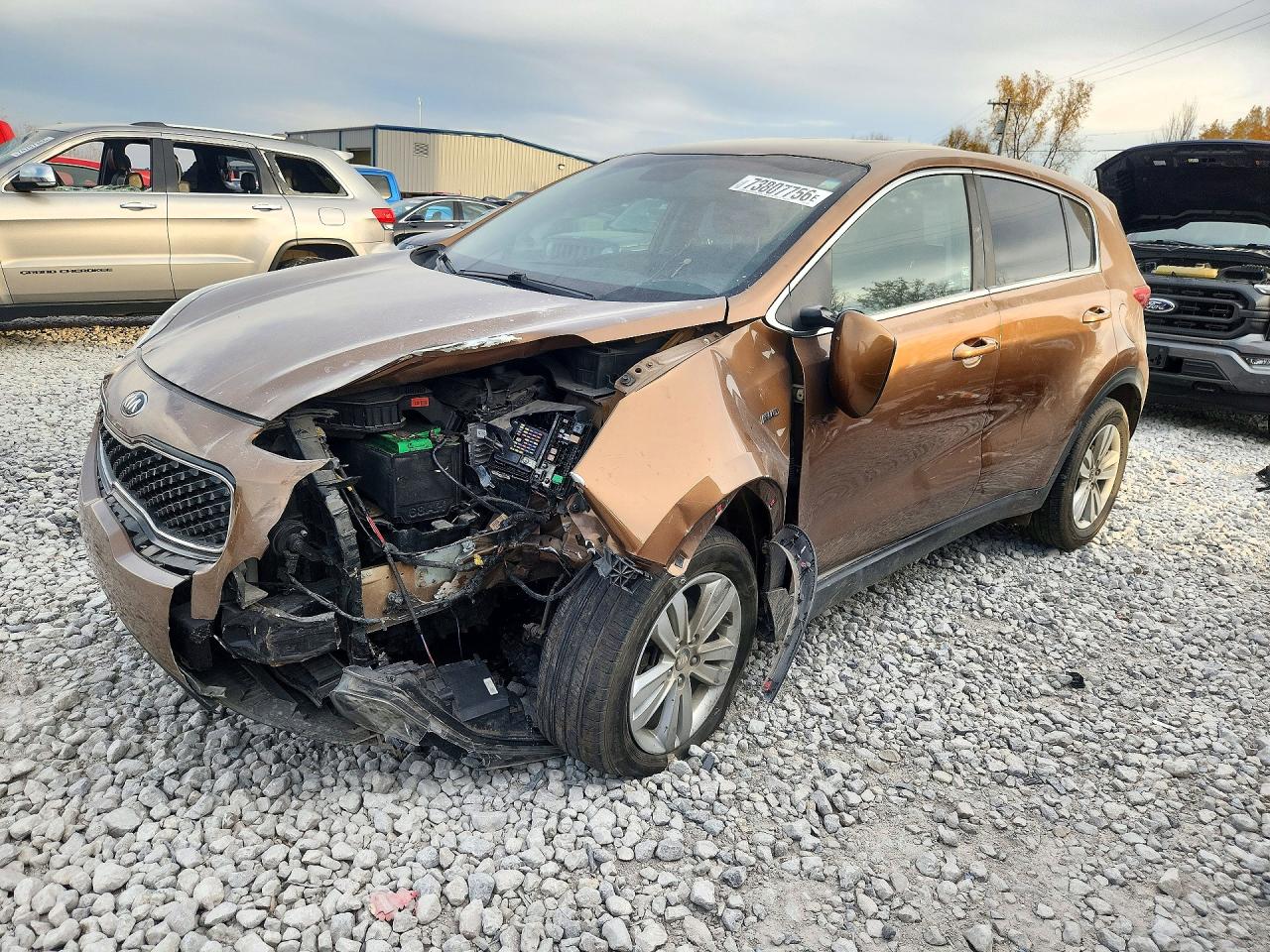 2018 KIA SPORTAGE LX | KNDPMCAC1J7338982 | UPCARS