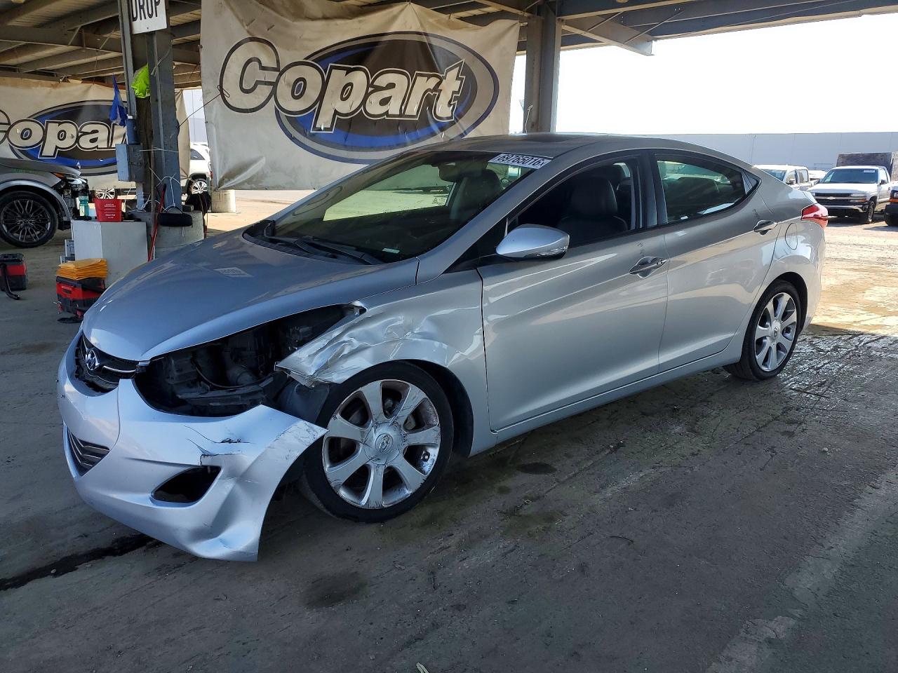 2012 HYUNDAI ELANTRA LIMITED | KMHDH4AE7CU419984 | UPCARS
