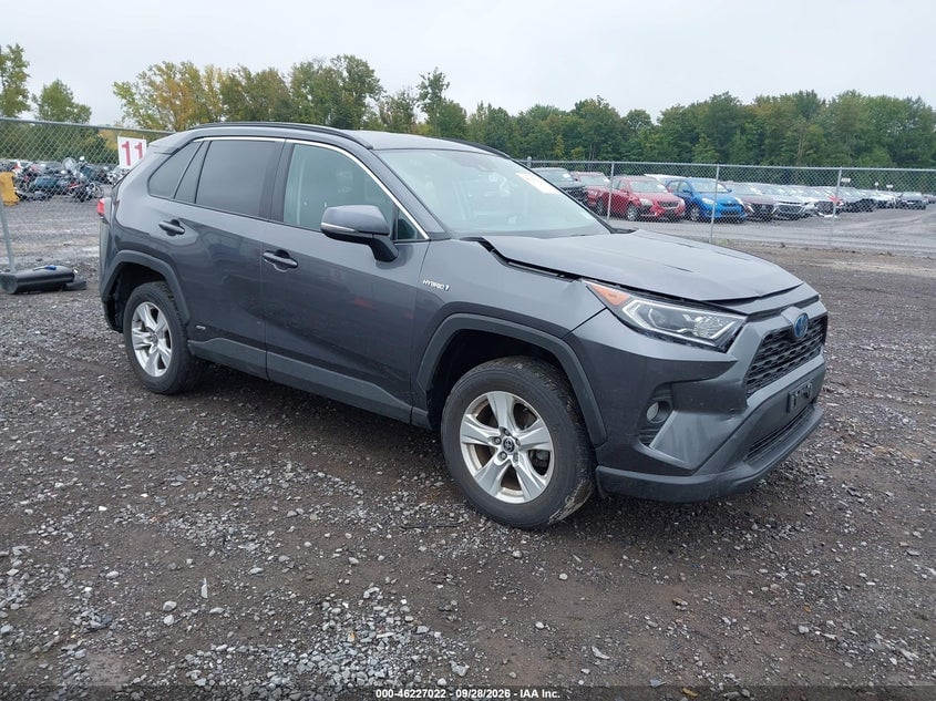 2021 TOYOTA RAV4 HYBRID XLE | 4T3R6RFV4MU029788 | UPCARS