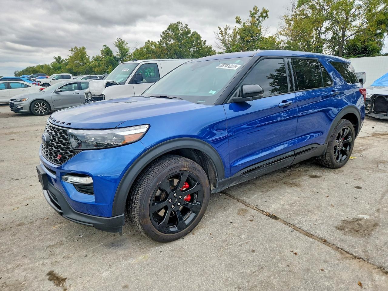 2022 FORD EXPLORER ST | 1FM5K8GCXNGC29388 | UPCARS