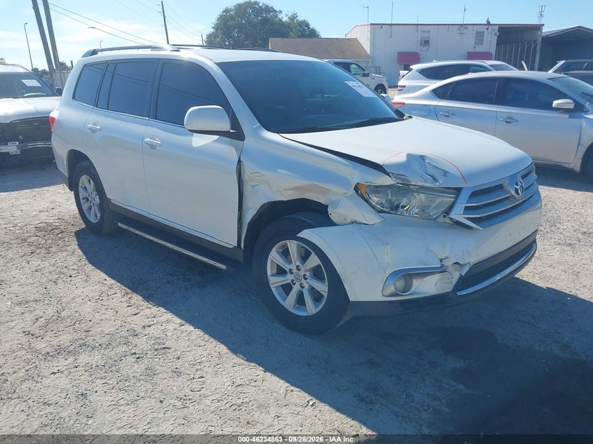 2013 TOYOTA HIGHLANDER BASE PLUS | 5TDZA3EH8DS035201 | UPCARS