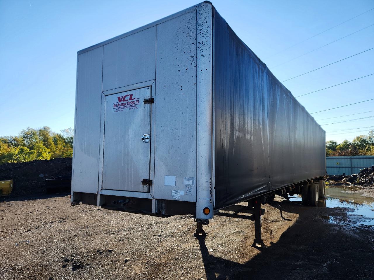 1999 TRAILMOBILE TRAILER SIDE CURTAIN | 1PTF8ATRXX9012634 | UPCARS