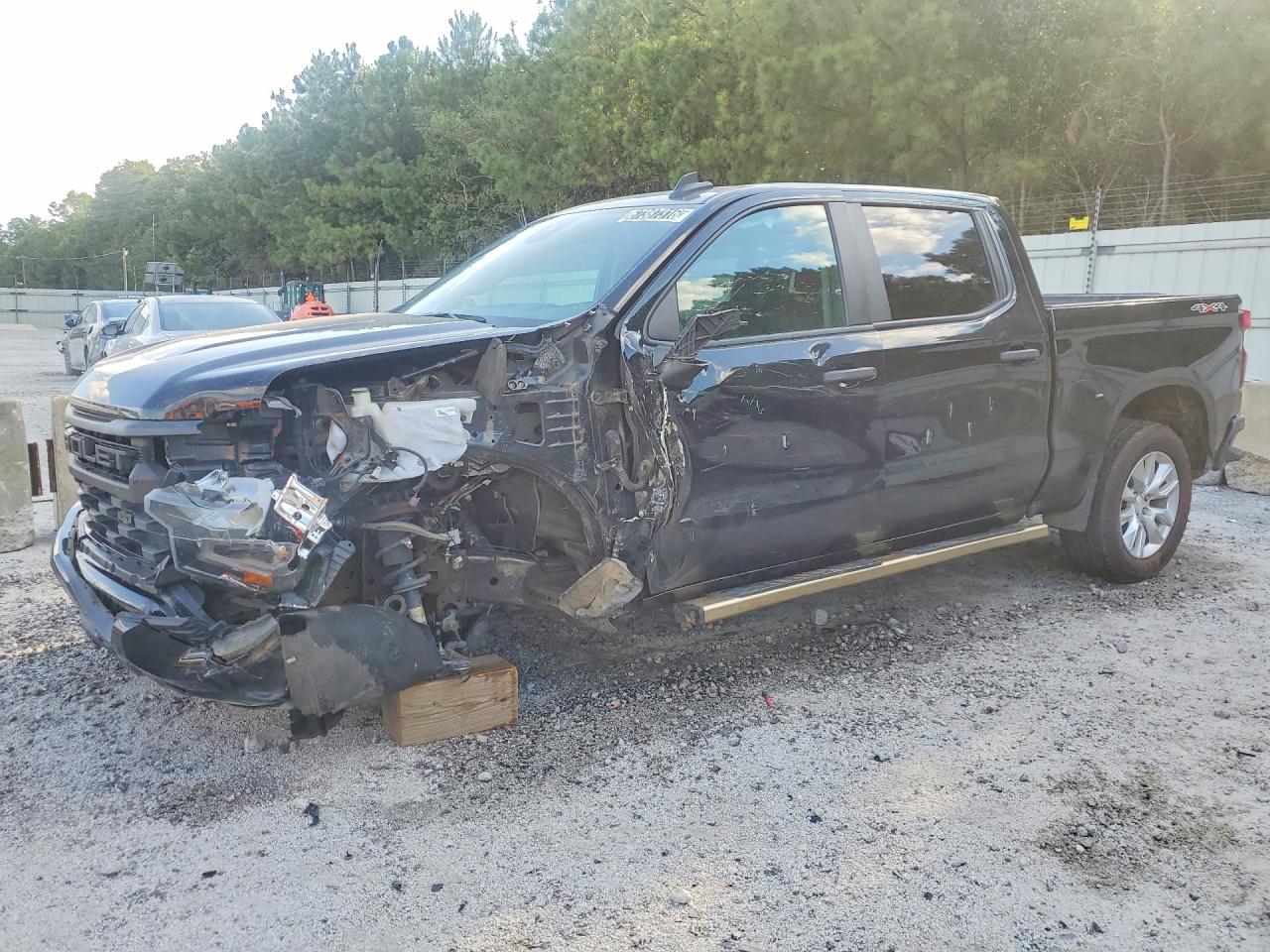 2022 CHEVROLET SILVERADO K1500 CUSTOM | 1GCPDBEK5NZ552248 | UPCARS