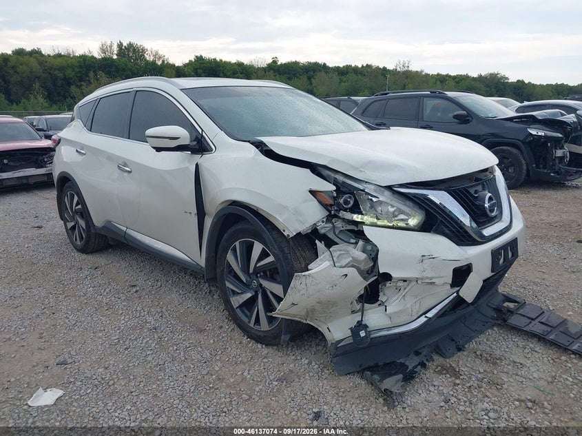 2017 NISSAN MURANO PLATINUM | 5N1AZ2MH1HN186731 | UPCARS