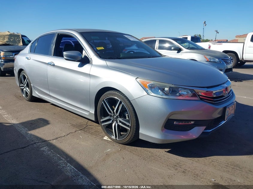 2017 HONDA ACCORD SPORT SE | 1HGCR2F1XHA296702 | UPCARS