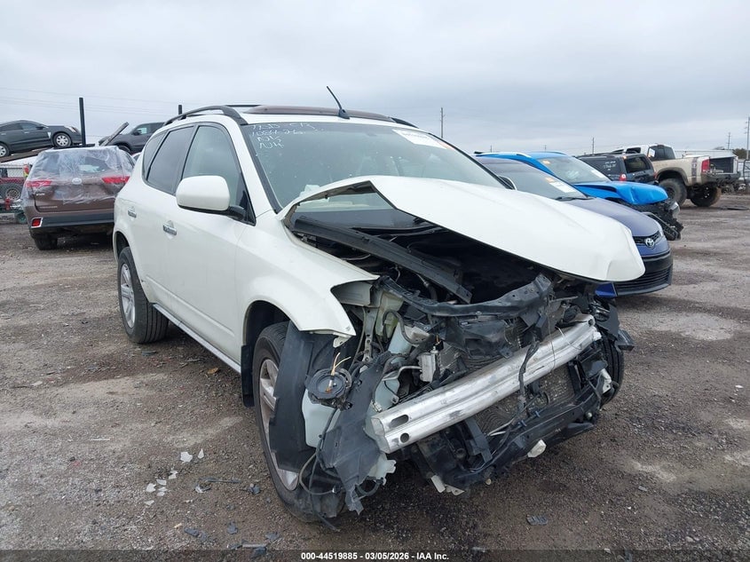 2006 NISSAN MURANO SL | JN8AZ08T26W427084 | UPCARS