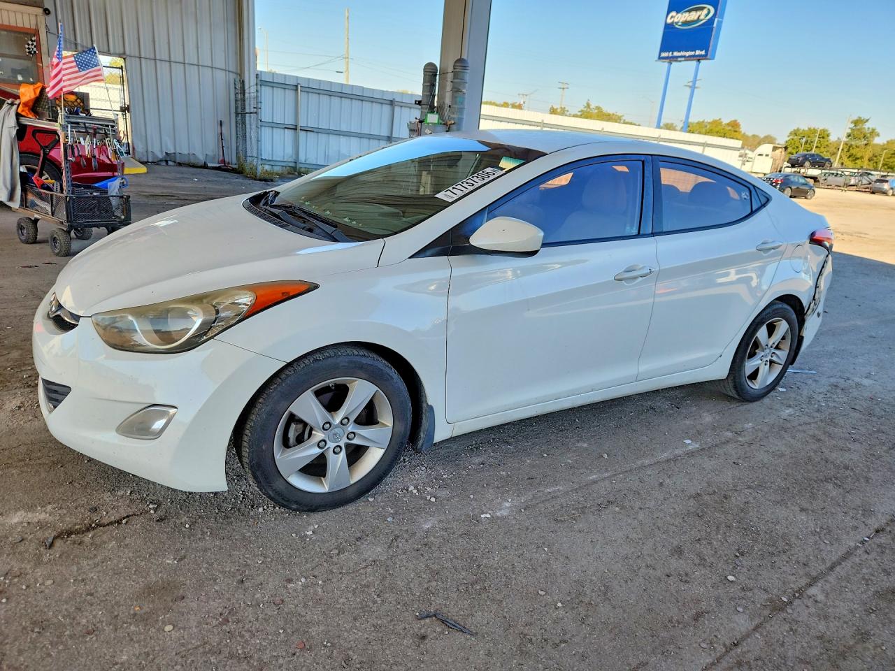 2013 HYUNDAI ELANTRA GLS | 5NPDH4AE1DH314731 | UPCARS