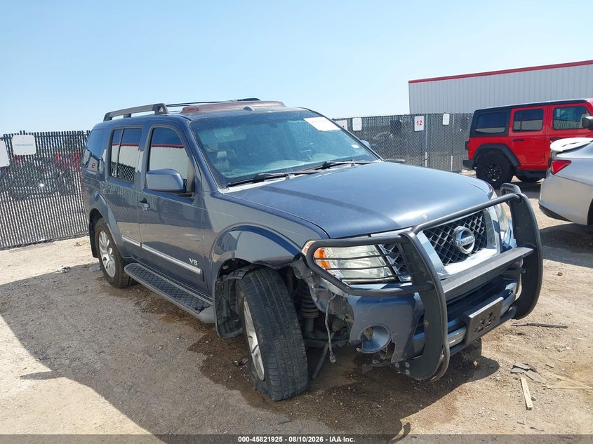 2008 NISSAN PATHFINDER LE V8 | 5N1BR18B98C617266 | UPCARS