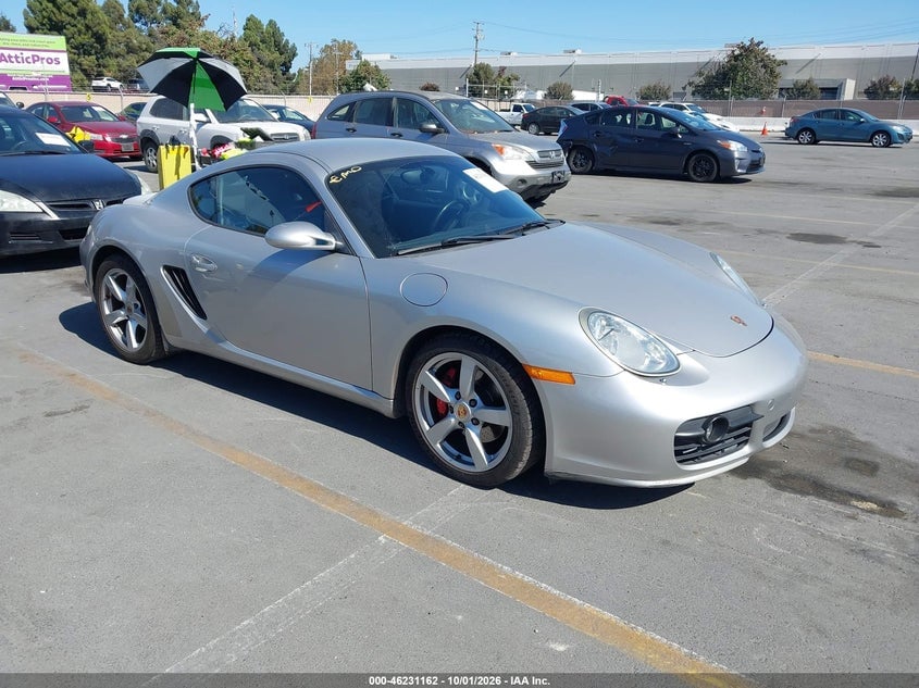 2006 PORSCHE CAYMAN S | WP0AB29816U782913 | UPCARS