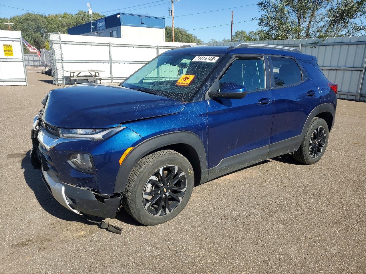 2022 CHEVROLET TRAILBLAZE LT | KL79MPSLXNB058508 | UPCARS