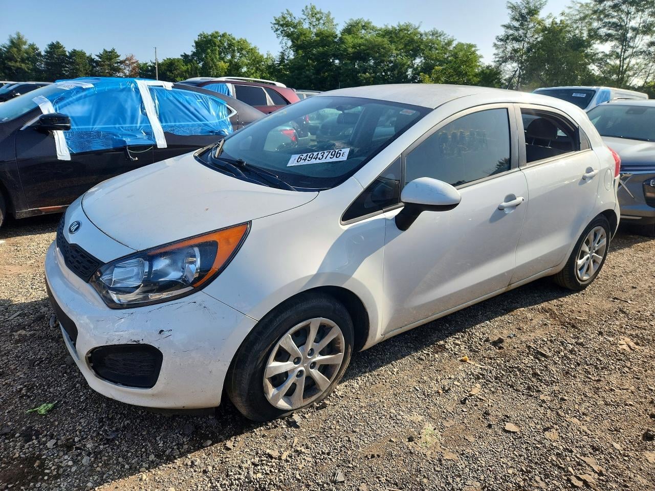 2014 KIA RIO LX | KNADM5A35E6420043 | UPCARS