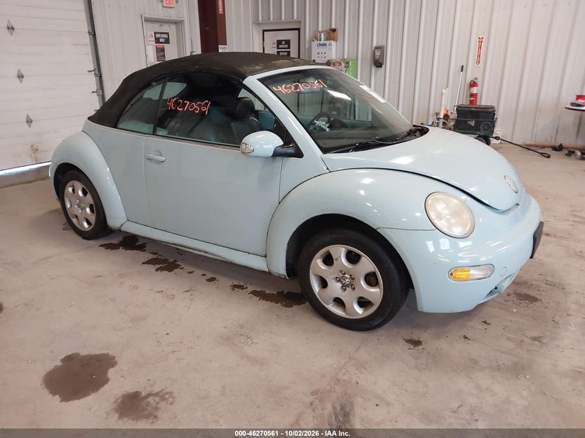 2003 VOLKSWAGEN NEW BEETLE GLS | 3VWCK21Y23M301214 | UPCARS
