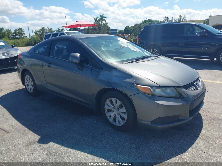 2012 HONDA CIVIC LX | 2HGFG3B5XCH516559 | UPCARS