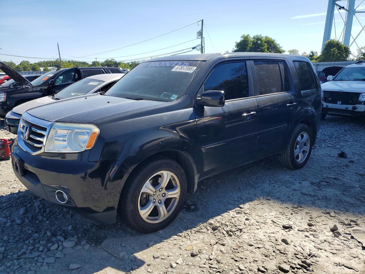 2012 HONDA PILOT EXLN | 5FNYF4H70CB021026 | UPCARS
