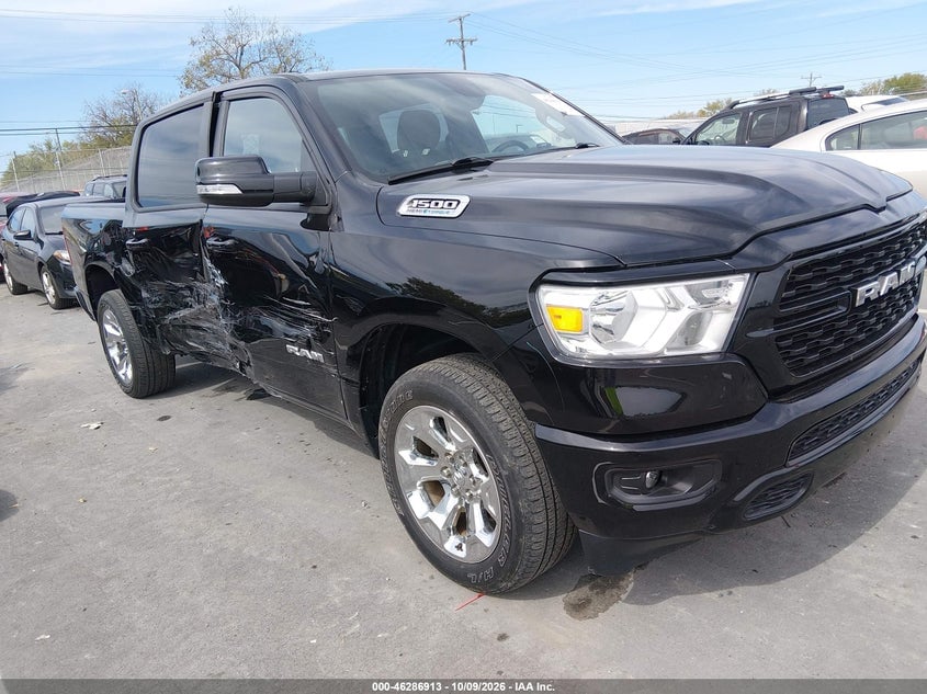 2022 RAM 1500 BIG HORN | 1C6SRFFT3NN444185 | UPCARS