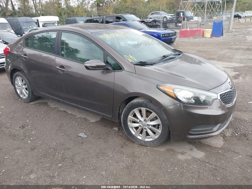 2014 KIA FORTE LX | KNAFX4A62E5192397 | UPCARS