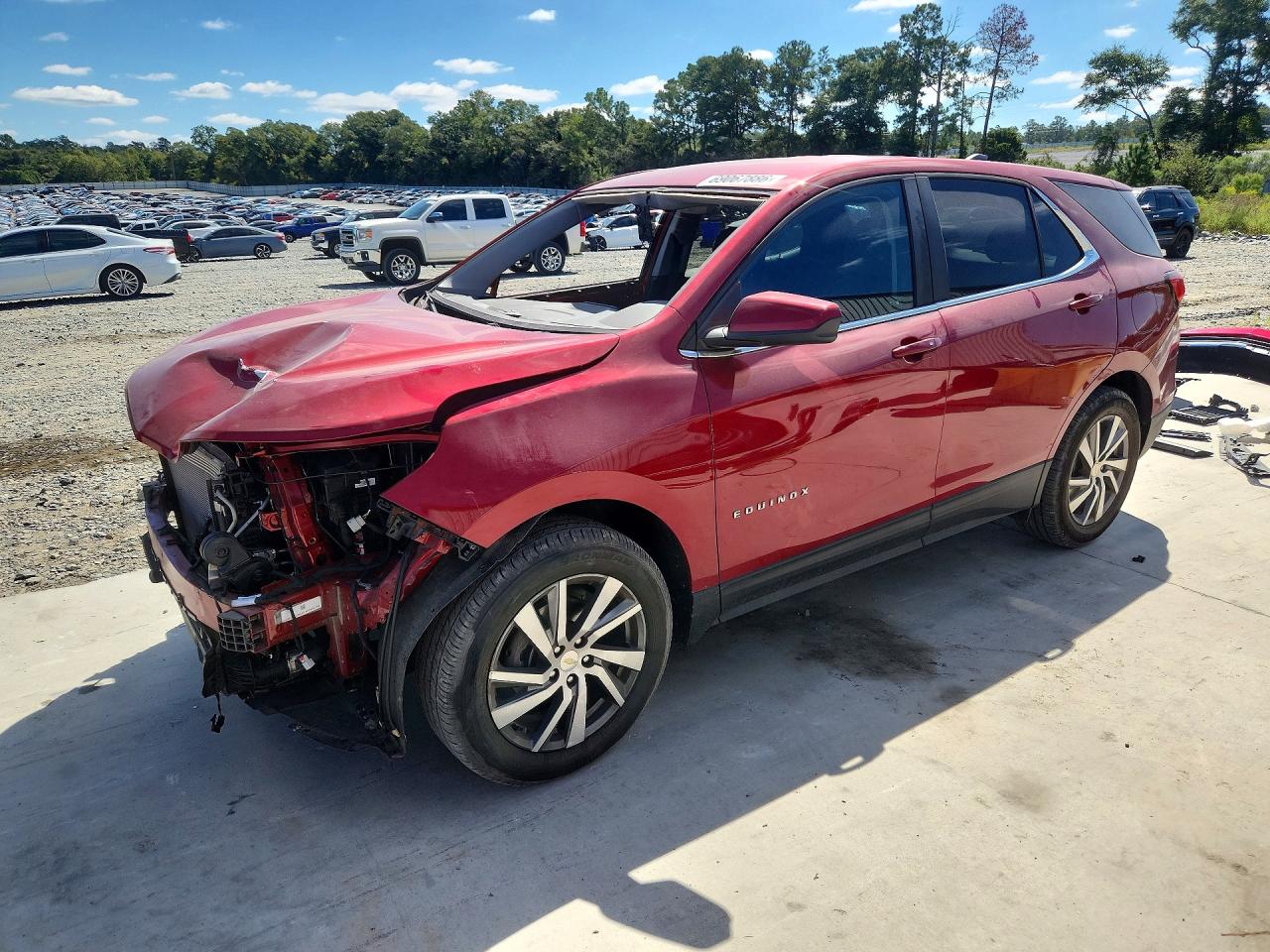 2023 CHEVROLET EQUINOX LT | 3GNAXKEG7PL267853 | UPCARS