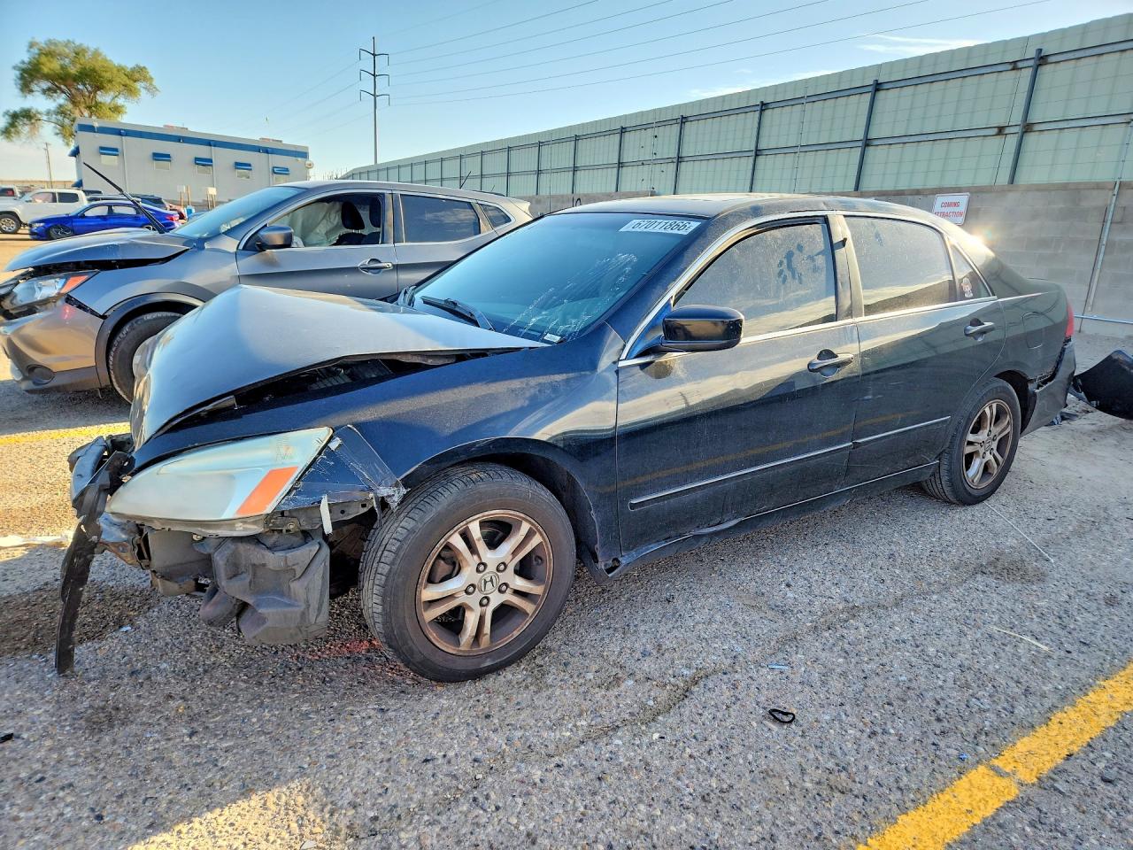 2007 HONDA ACCORD EX | 1HGCM56767A225354 | UPCARS