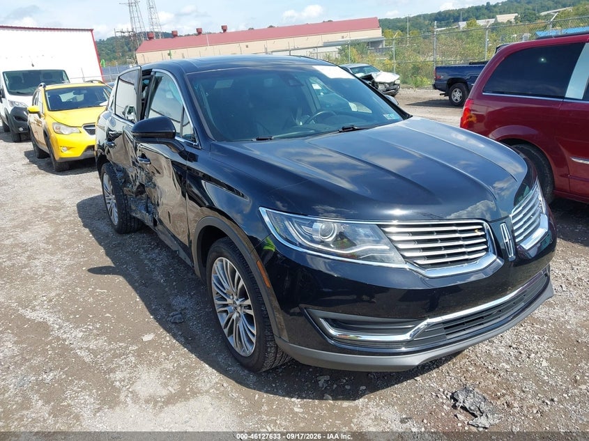 2016 LINCOLN MKX RESERVE | 2LMTJ8LR4GBL27805 | UPCARS