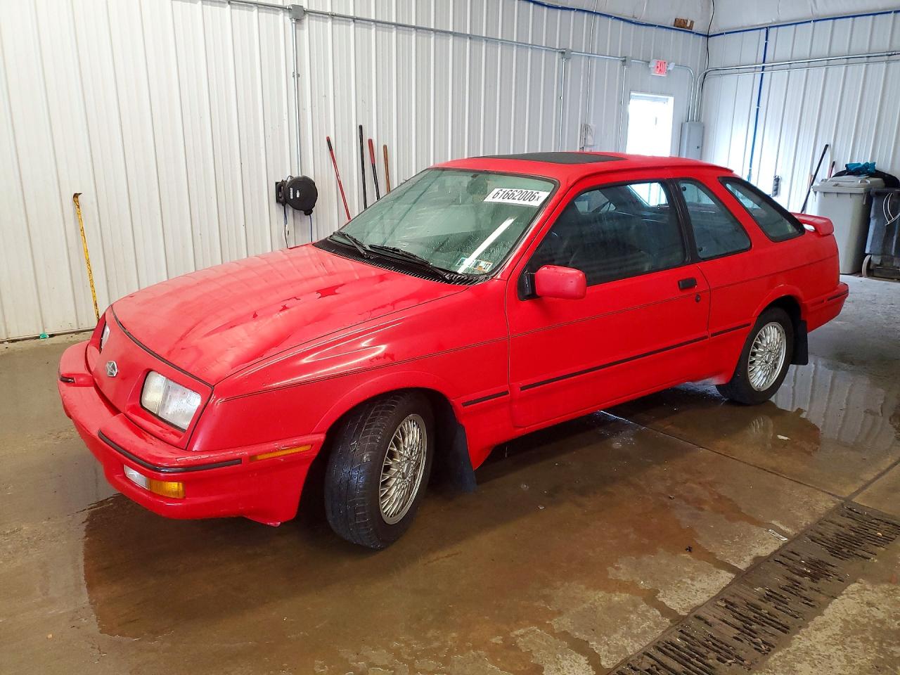 1989 MERKUR XR4TI | WF1BT80W5KM617644 | UPCARS