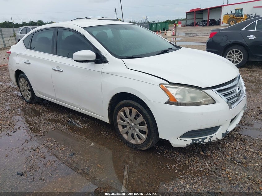 2013 NISSAN SENTRA S | 3N1AB7AP3DL773401 | UPCARS