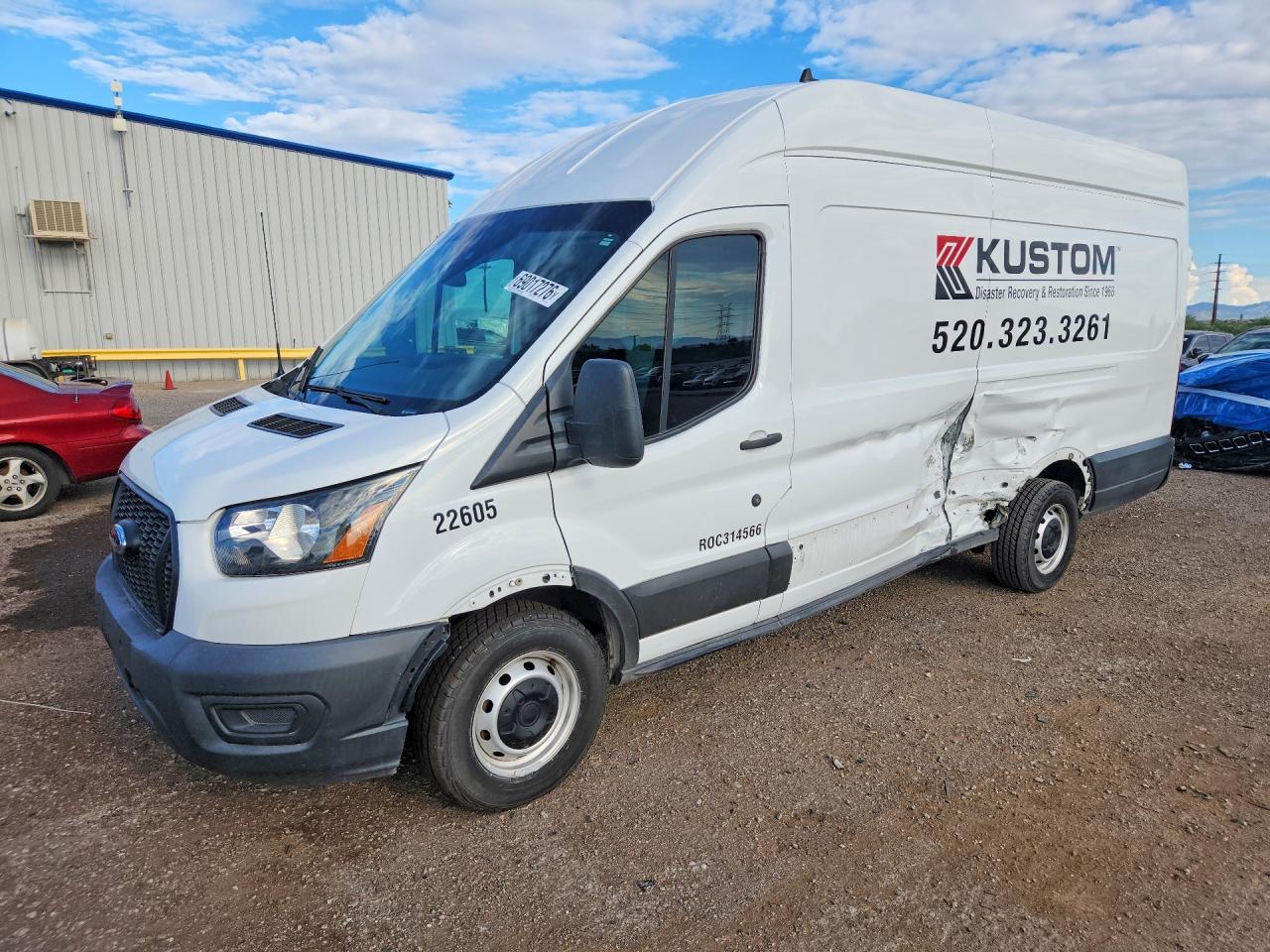 2022 FORD TRANSI T-250 | 1FTBR3X83NKA40628 | UPCARS