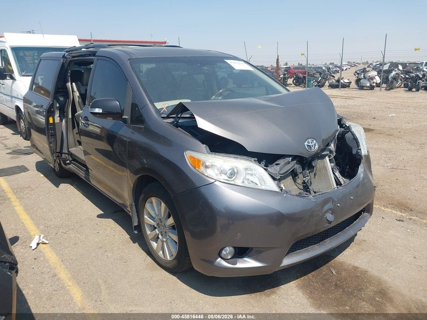 2013 TOYOTA SIENNA LIMITED 7 PASSENGER | 5TDDK3DC7DS067909 | UPCARS