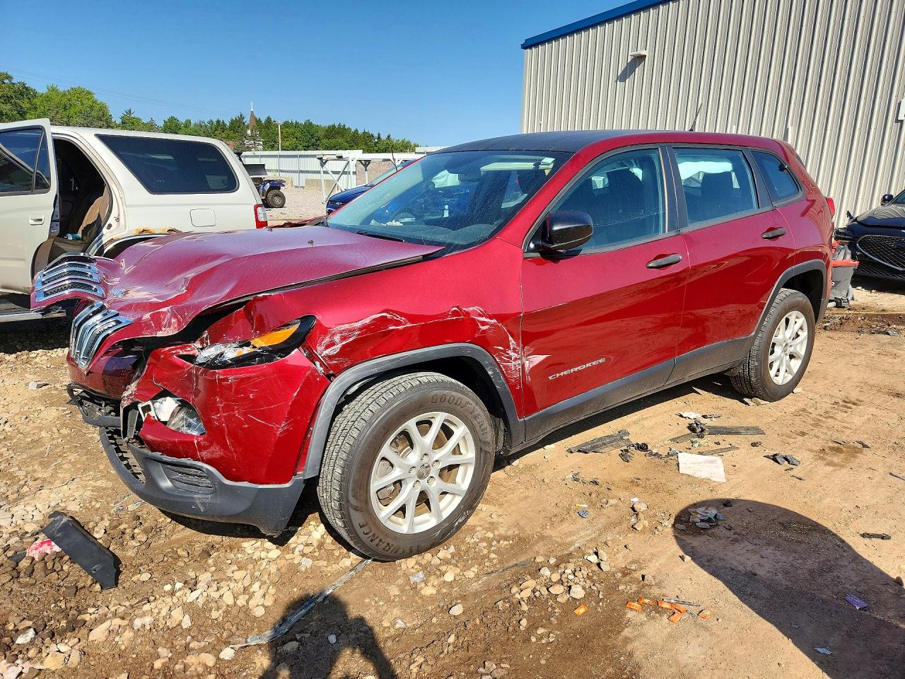 2017 JEEP CHEROKEE SPORT | 1C4PJMAS9HD220891 | UPCARS