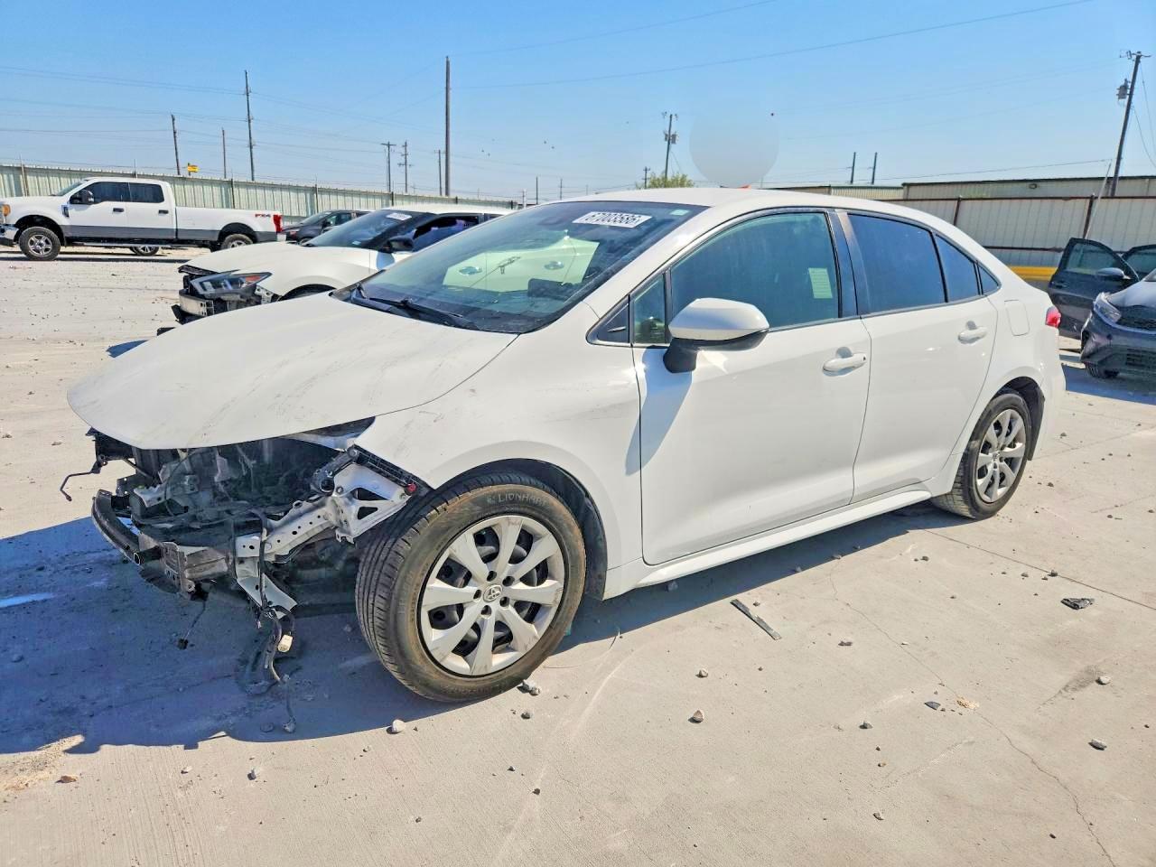 2022 TOYOTA COROLLA LE | JTDEPMAE7NJ194806 | UPCARS