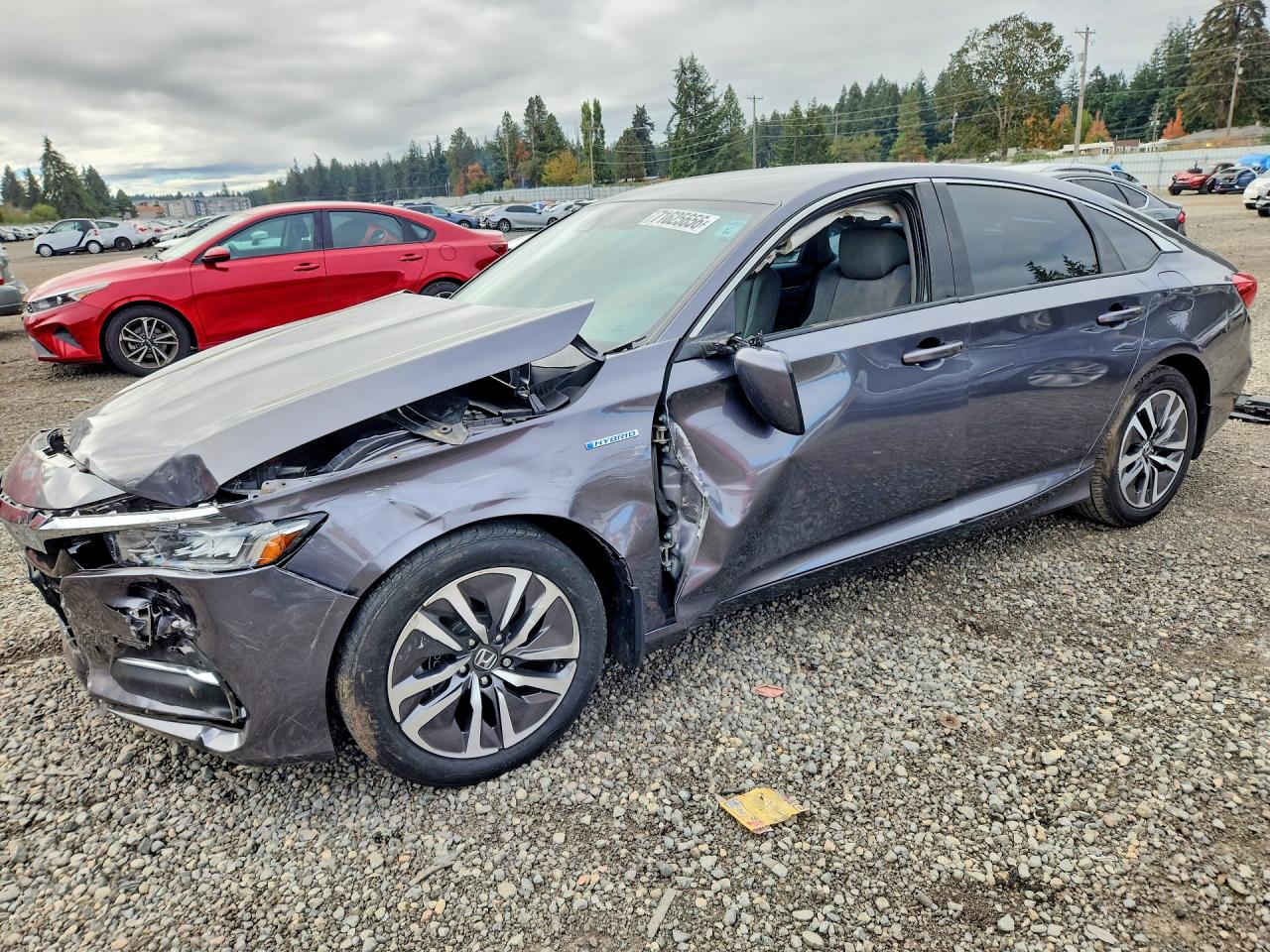 2018 HONDA ACCORD HYBRID | 1HGCV3F18JA001376 | UPCARS