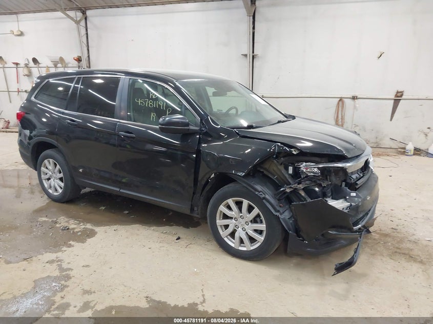 2019 HONDA PILOT LX | 5FNYF6H11KB068216 | UPCARS