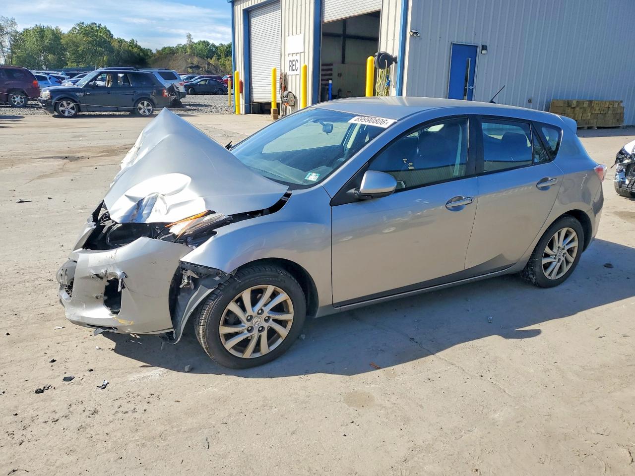2012 MAZDA 3 I | JM1BL1L87C1537101 | UPCARS