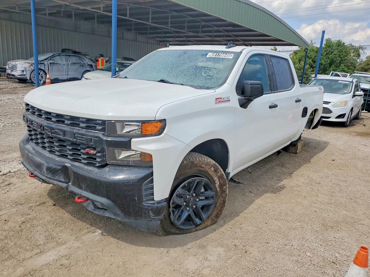 2021 CHEVROLET SILVERADO K1500 TRAIL BOSS CUSTOM | 1GCPYCEF4MZ232964 | UPCARS