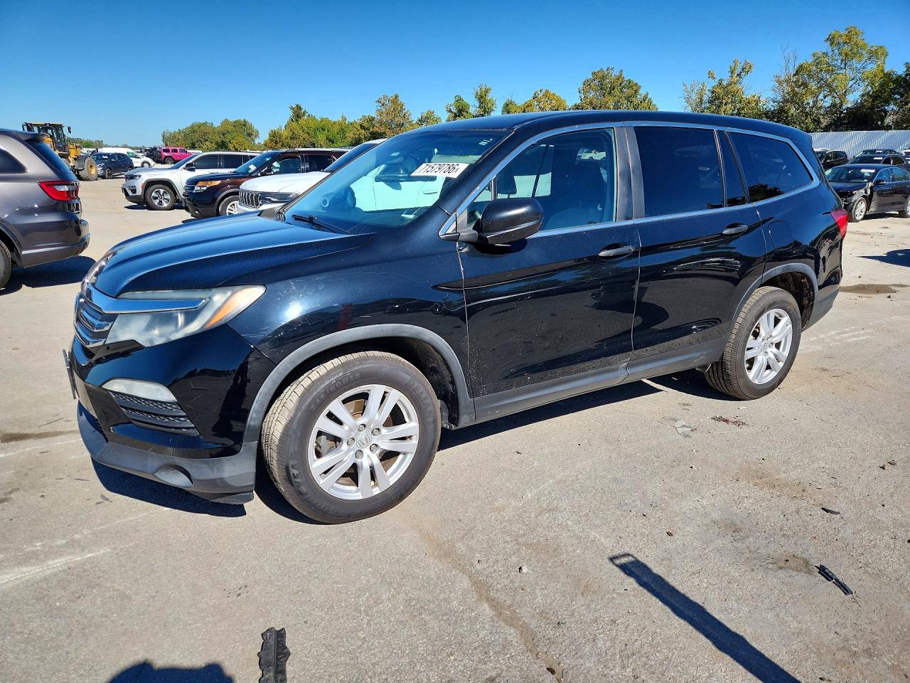 2016 HONDA PILOT LX | 5FNYF6H10GB043895 | UPCARS