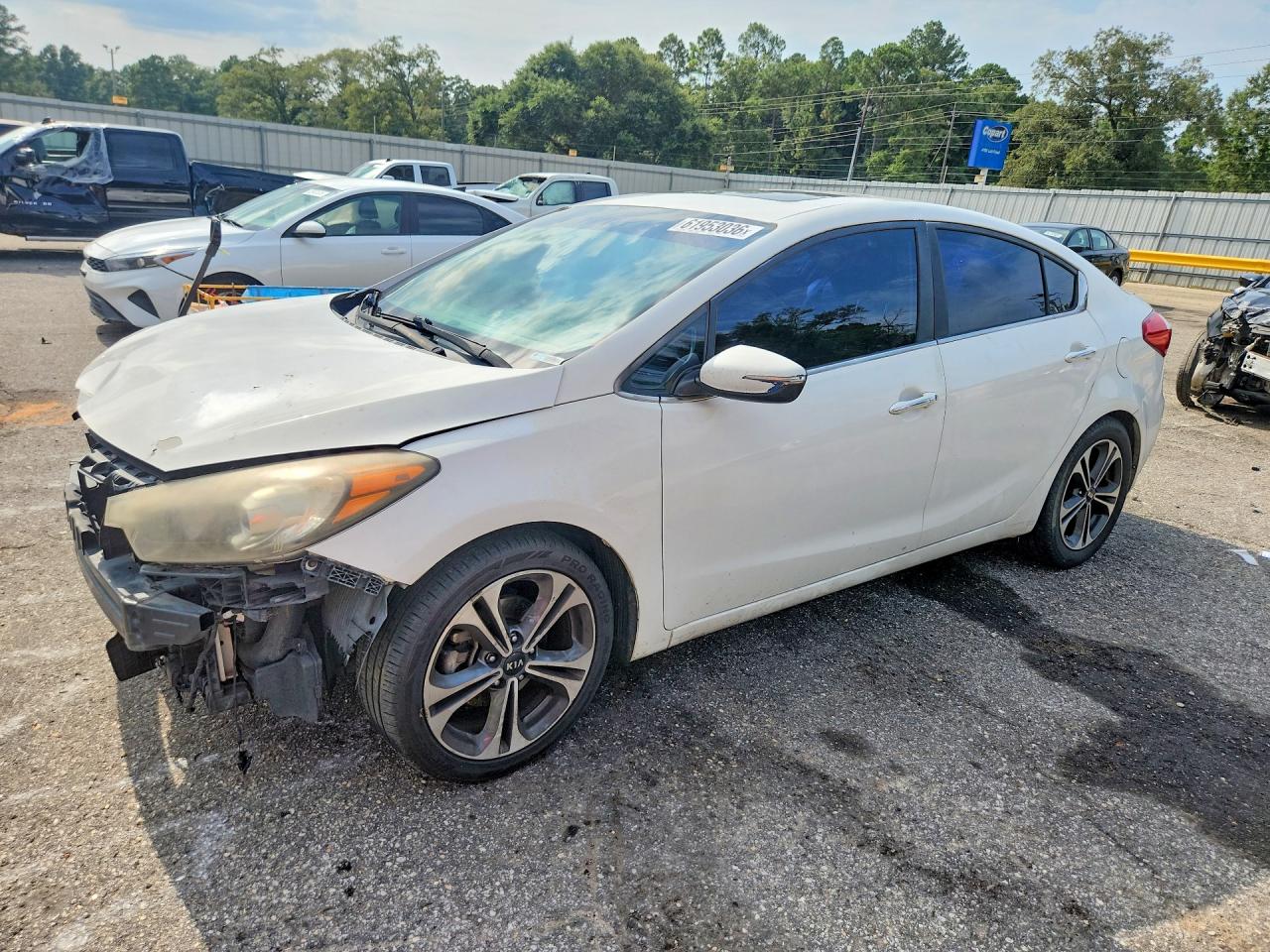2016 KIA FORT EX | KNAFZ4A81G5448429 | UPCARS