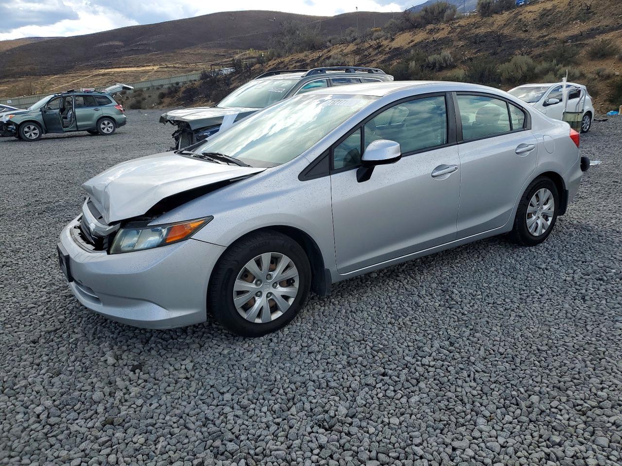 2012 HONDA CIVIC LX | 19XFB2F52CE367707 | UPCARS