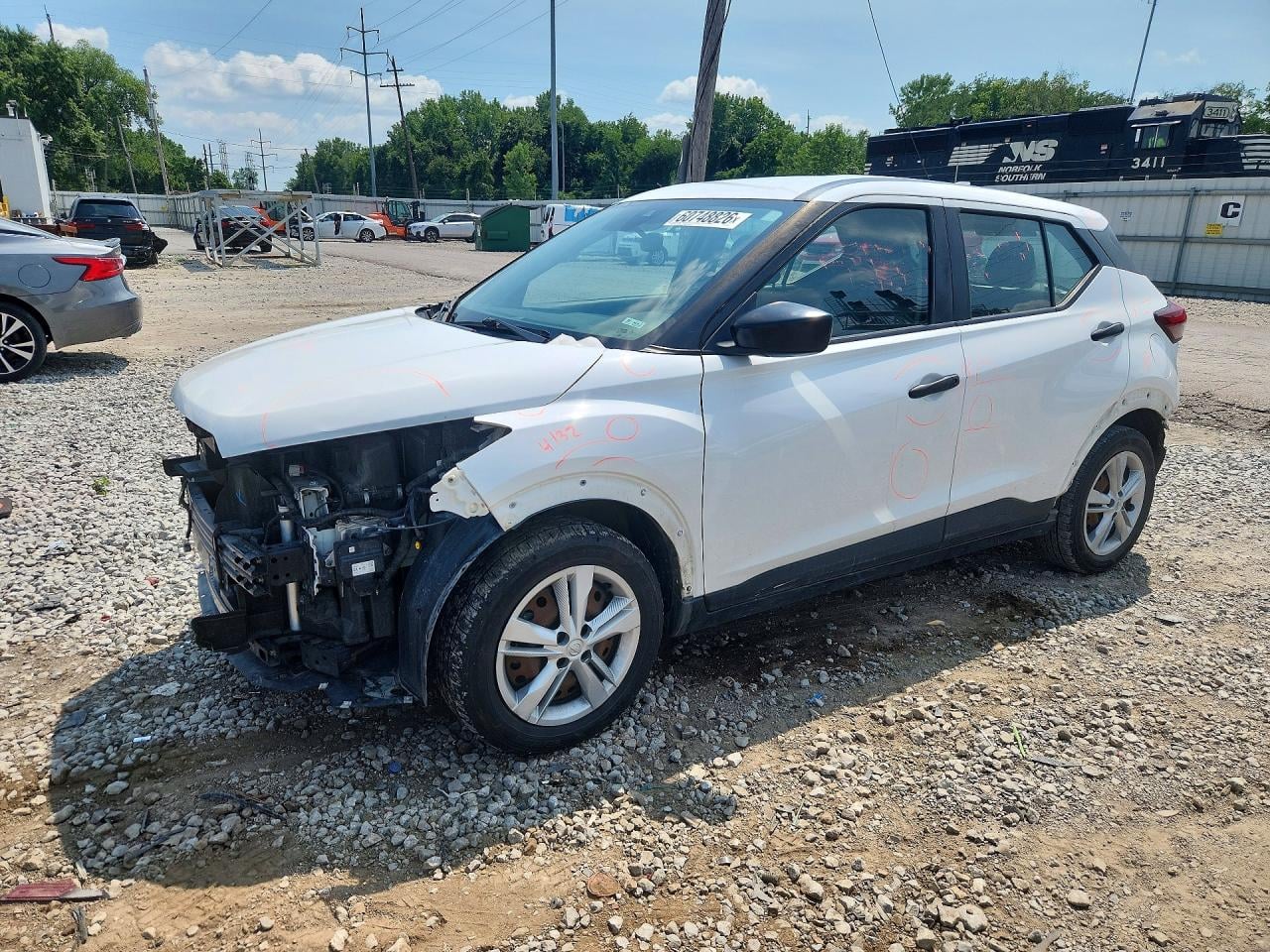 2021 NISSAN KICK S | 3N1CP5BV5ML510001 | UPCARS