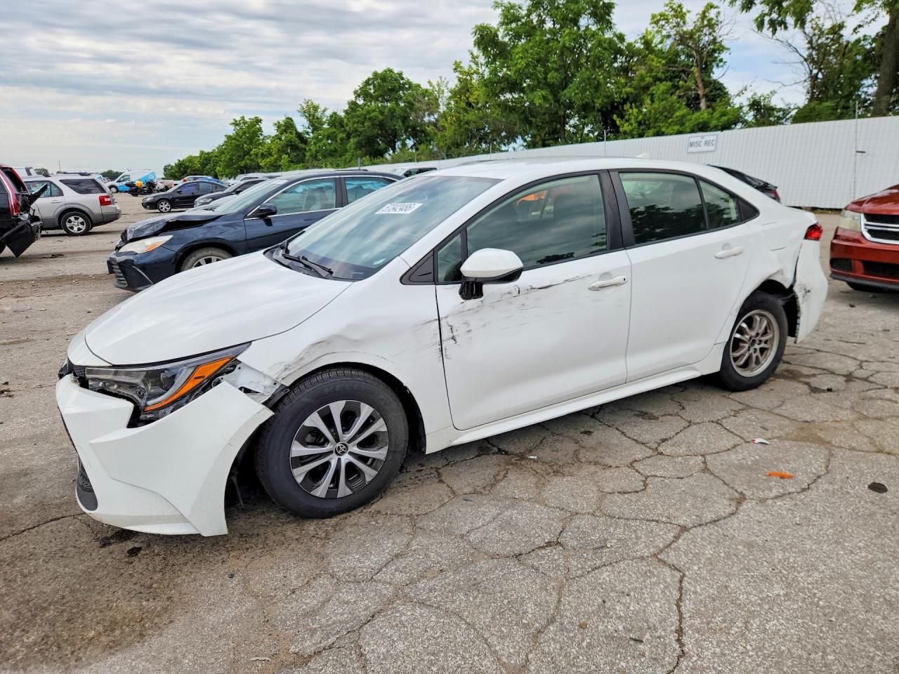2022 TOYOTA COROLLA LE | JTDEAMDEXNJ052222 | UPCARS