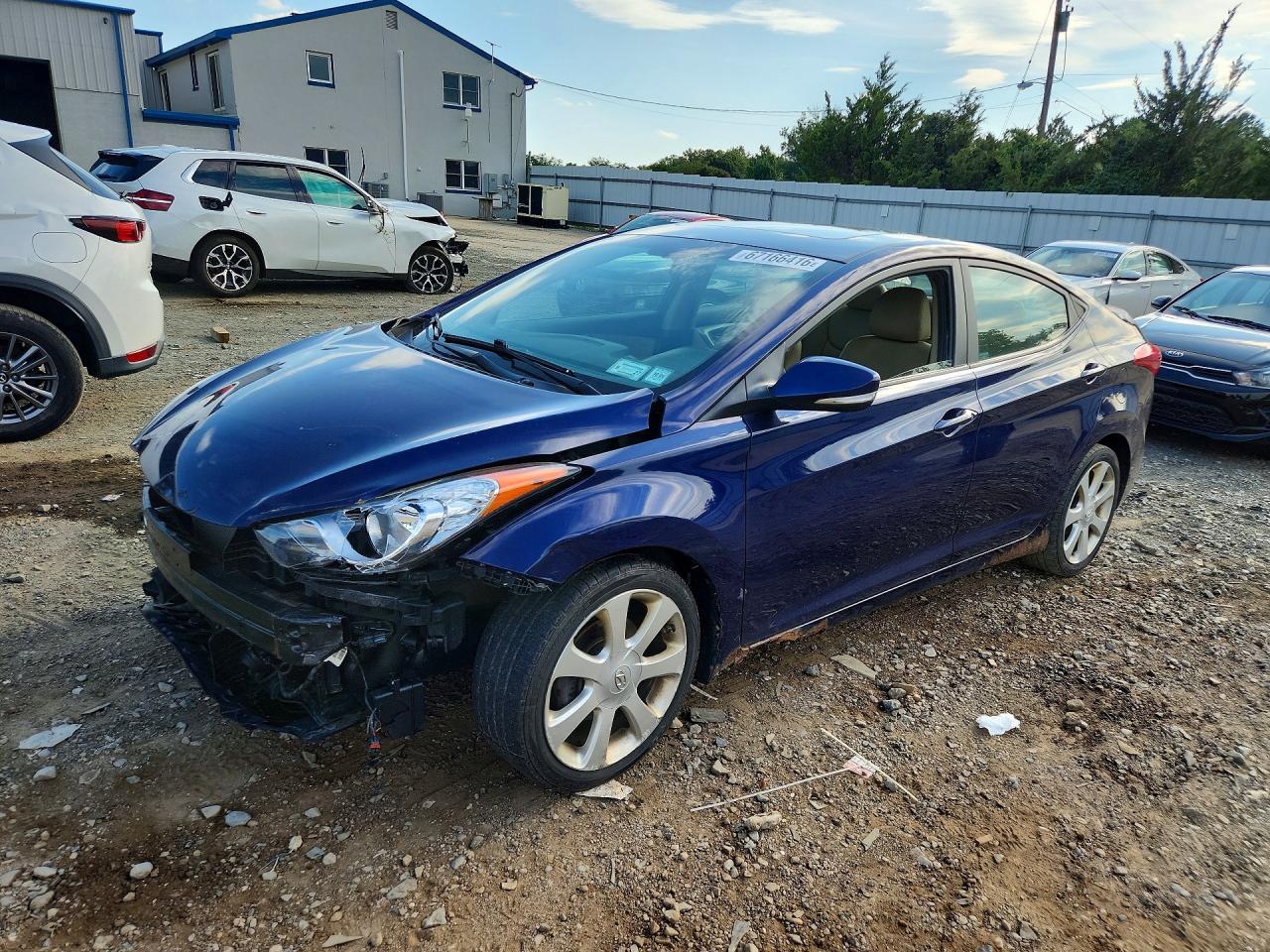 2013 HYUNDAI ELANTRA LIMITED | 5NPDH4AE1DH331402 | UPCARS