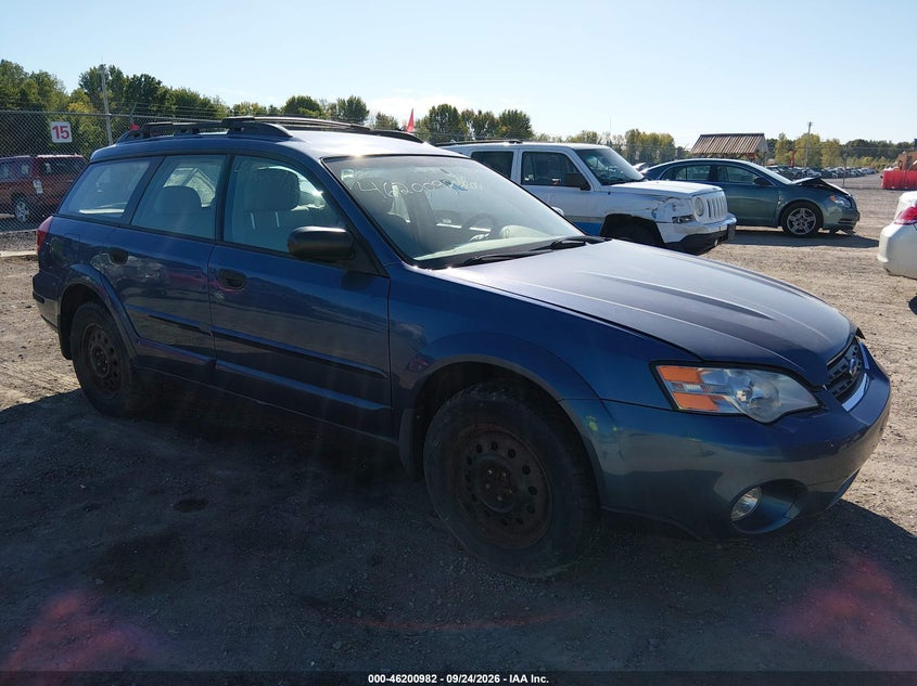 2006 SUBARU OUTBACK 2.5I | 4S4BP61C467320398 | UPCARS