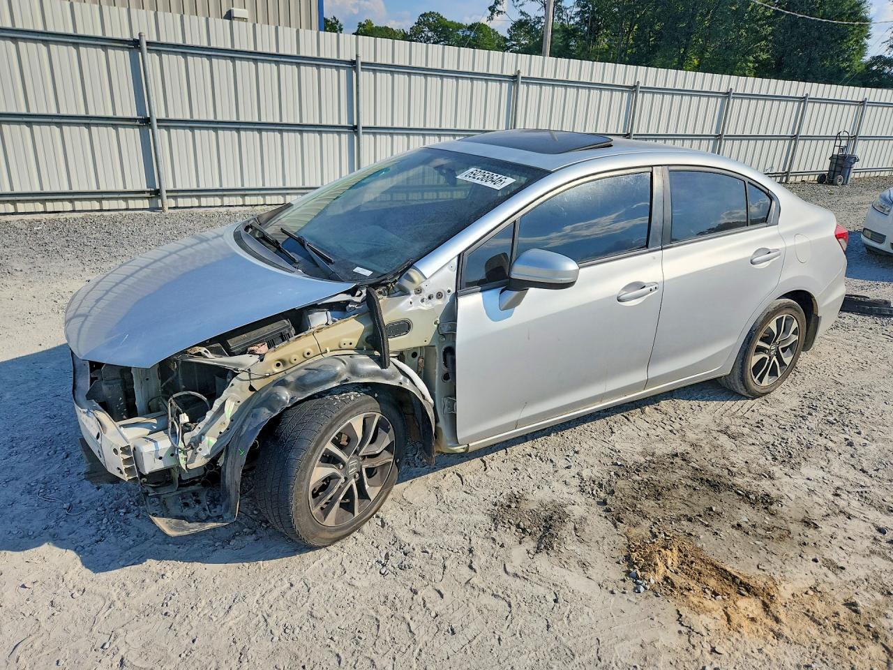 2014 HONDA CIVIC EX | 2HGFB2F89EH544322 | UPCARS