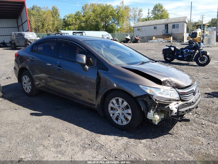 2012 HONDA CIVIC LX | 2HGFB2F58CH529474 | UPCARS