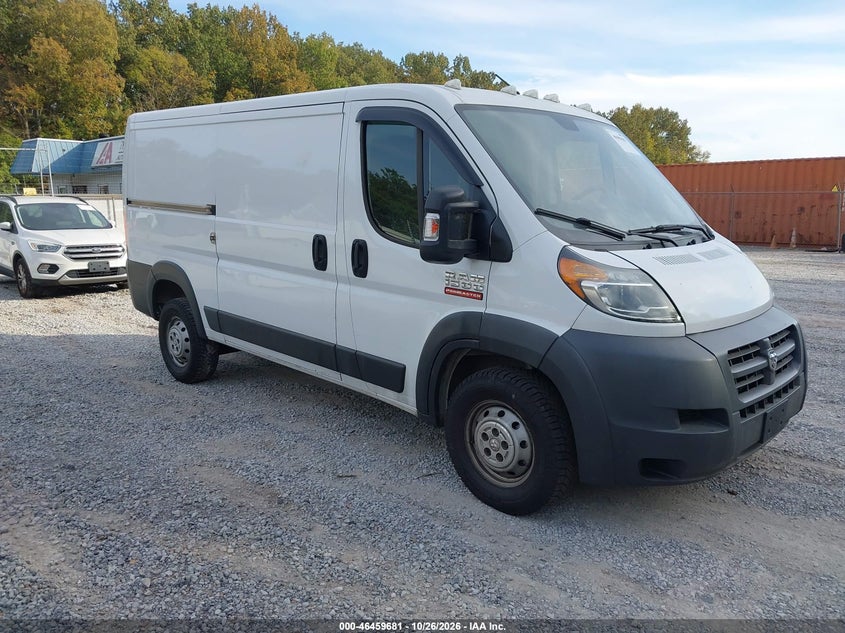 2016 RAM PROMASTER 1500 LOW ROOF | 3C6TRVAG7GE133634 | UPCARS