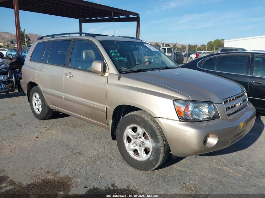2006 TOYOTA HIGHLANDER | JTEDD21AX60155359 | UPCARS