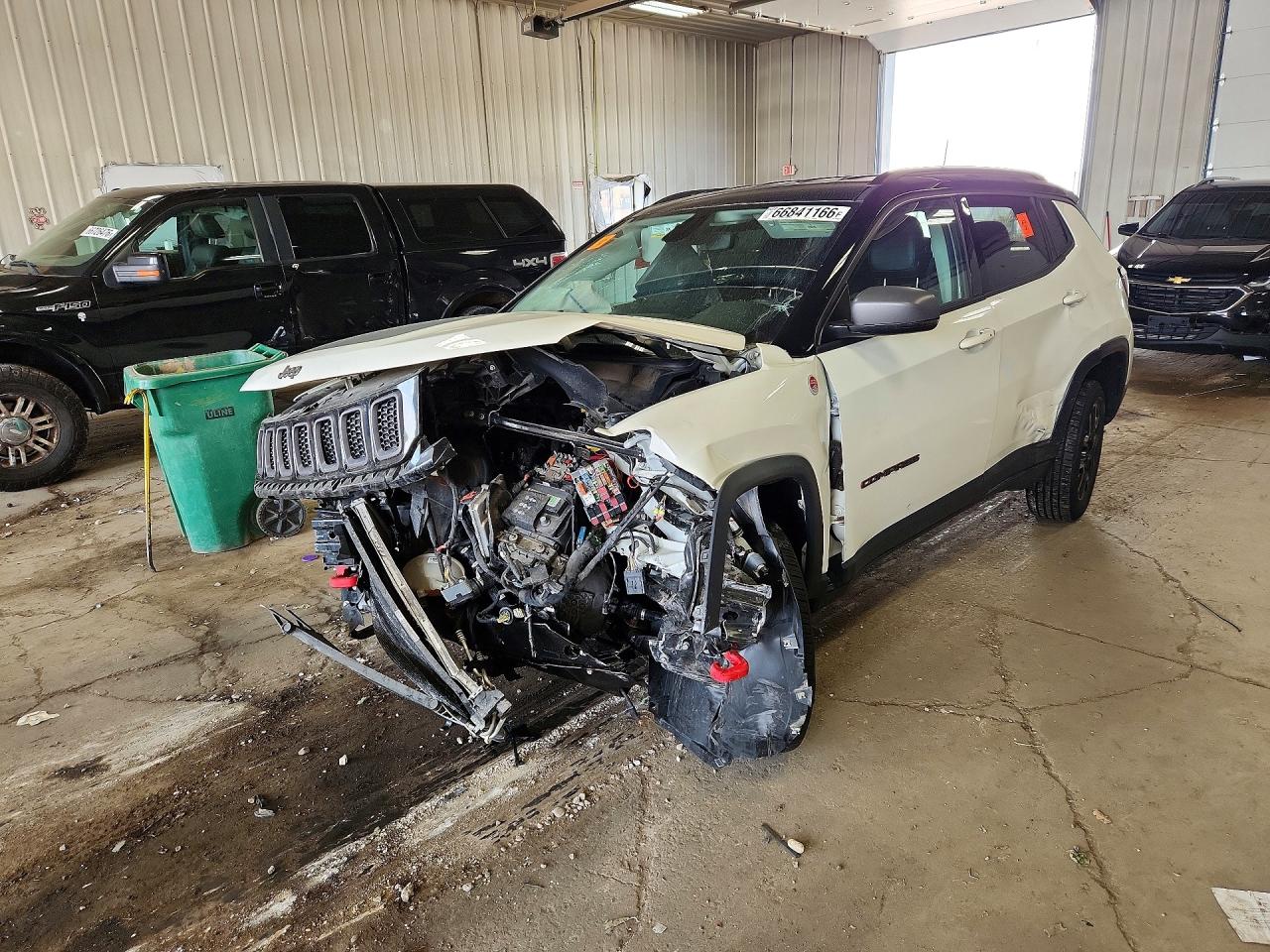 2018 JEEP COMPASS TRAILHAWK | 3C4NJDDB1JT501795 | UPCARS