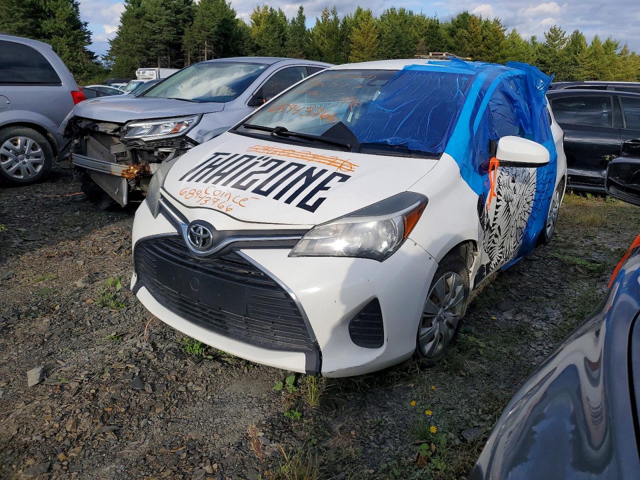 2017 TOYOTA YARIS 3-DOOR LE | VNKJTUD35HA077578 | UPCARS
