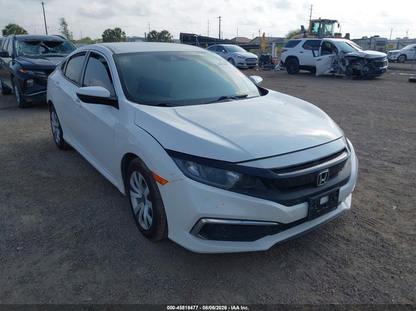2020 HONDA CIVIC LX | 19XFC2F67LE014286 | UPCARS