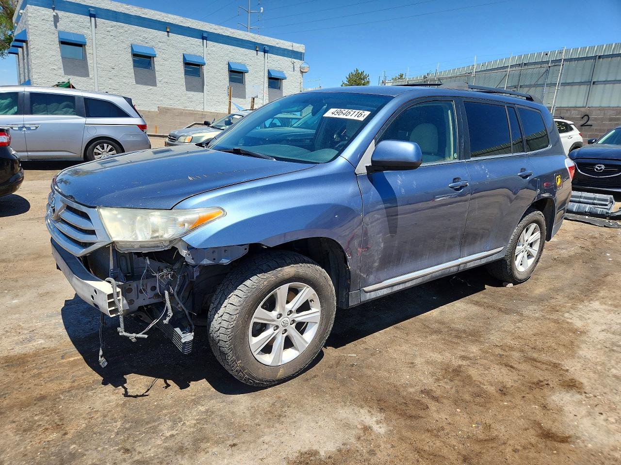 2012 TOYOTA HIGHLANDER BASE | 5TDBK3EH9CS119590 | UPCARS