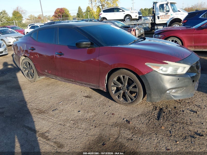 2017 NISSAN MAXIMA 3.5 S | 1N4AA6AP5HC454471 | UPCARS