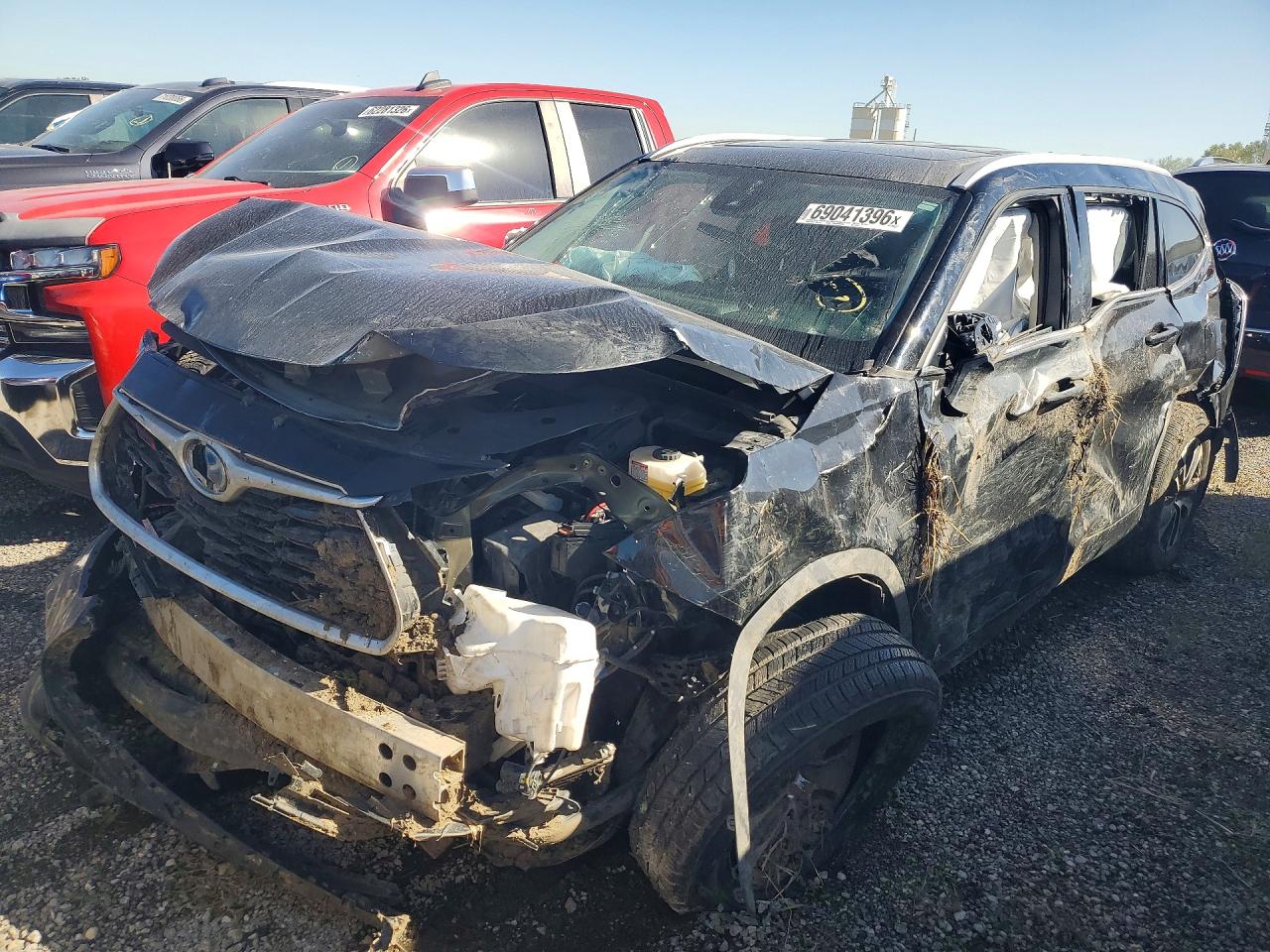 2022 TOYOTA HIGHLANDER XLE | 5TDGBRCH9NS540515 | UPCARS